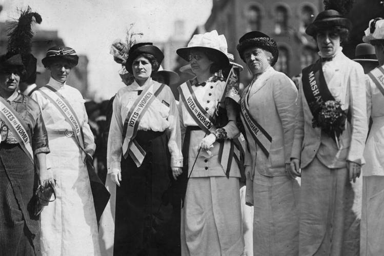 Group of Suffragettes