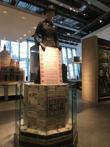 Suffragette at Liverpool Museum 