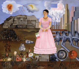 Self-portrait on the Border between Mexico and the United States of America, Frida Kahlo, 1932 (c) Modern Art International Foundation (Courtesy María and Manuel Reyero)