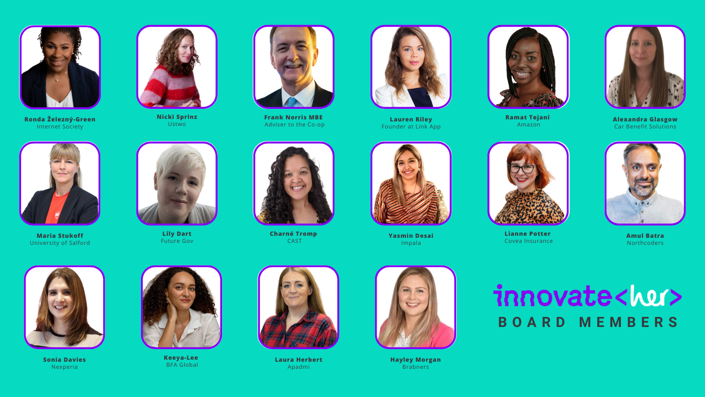 Introducing the new board members behind InnovateHer's Mission